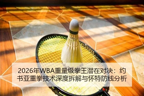 2026年WBA重量级拳王潜在对决：约书亚重拳技术深度拆解与怀特防线分析